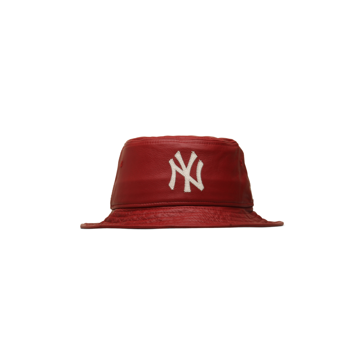 NY Yankees Leather Bucket Hat