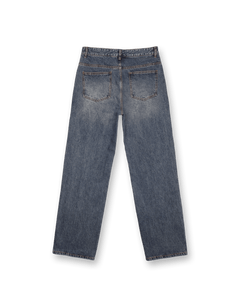 Woven Wave Wide Leg Jeans