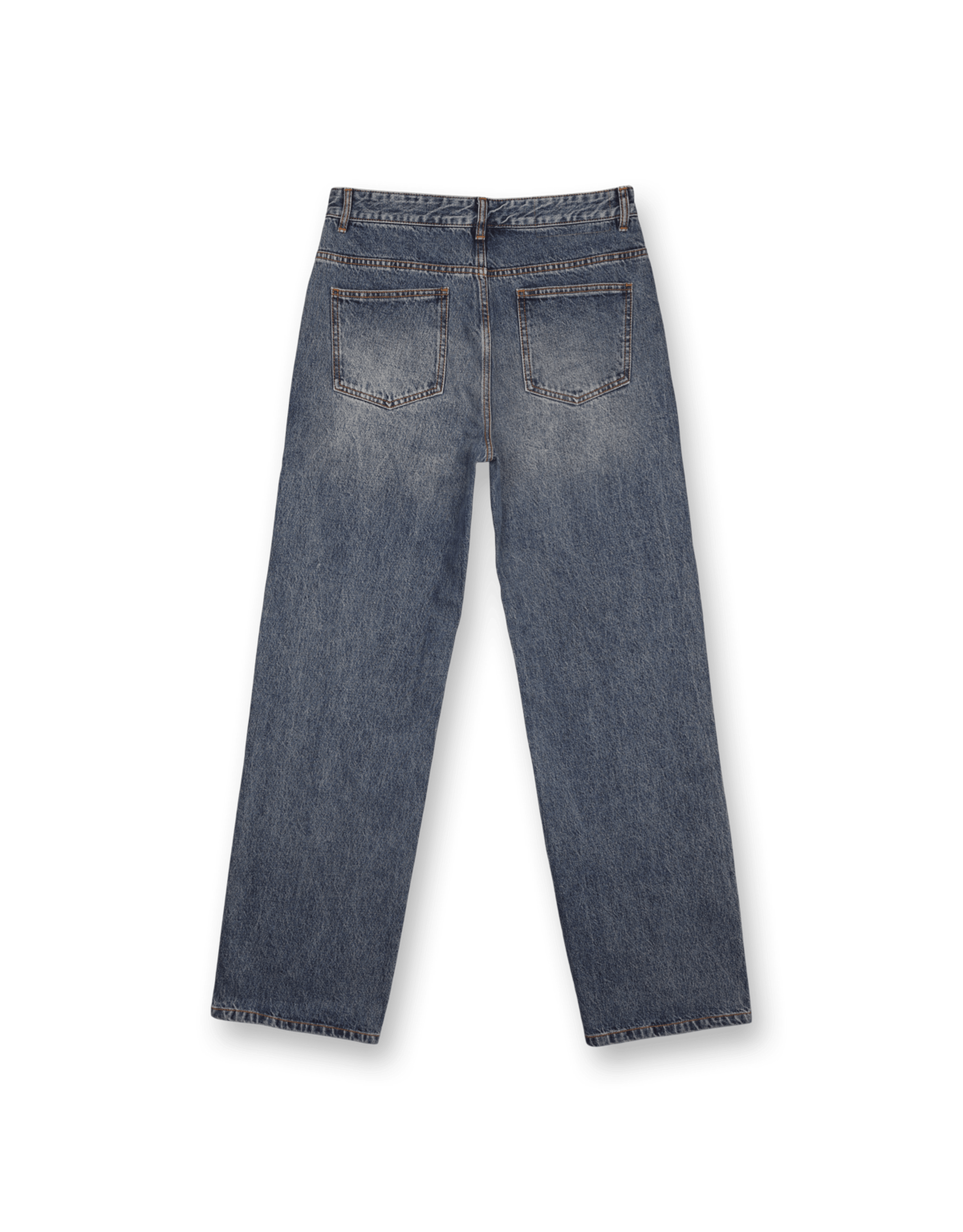 Woven Wave Wide Leg Jeans