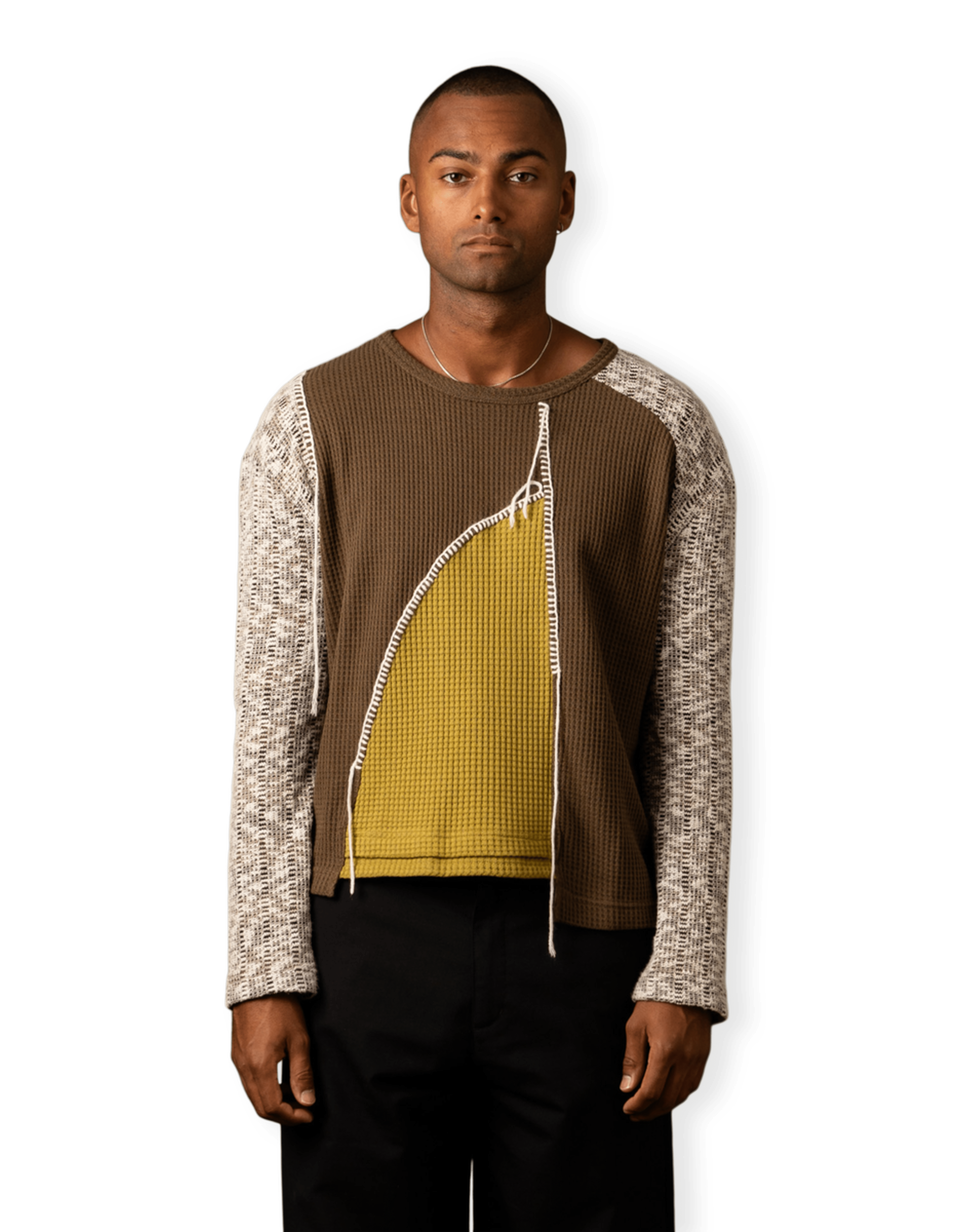 Knitted Chatre Crew-Neck Sweater