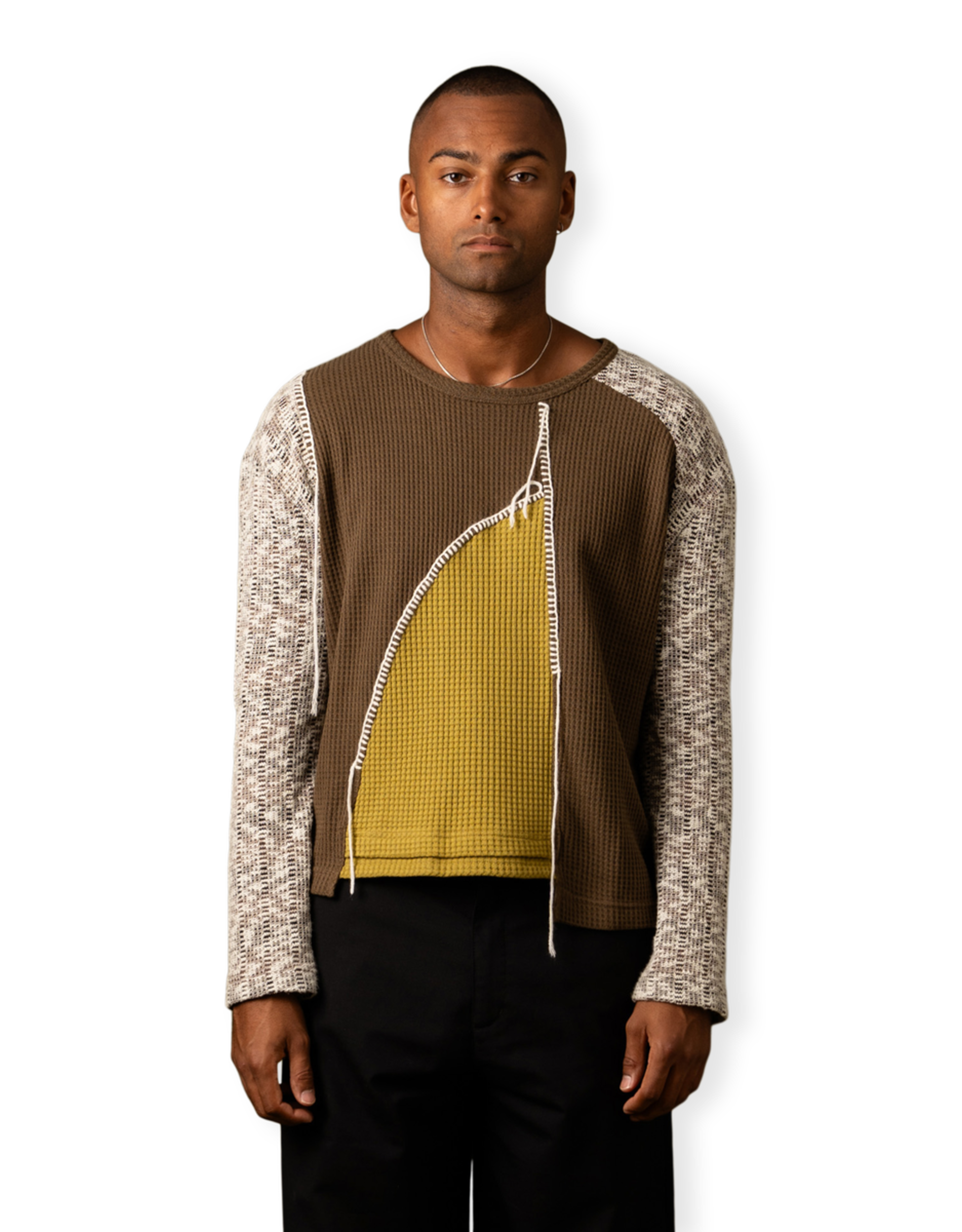 Knitted Chatre Crew-Neck Sweater