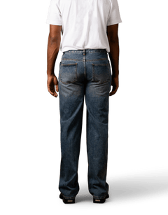 Woven Wave Wide Leg Jeans