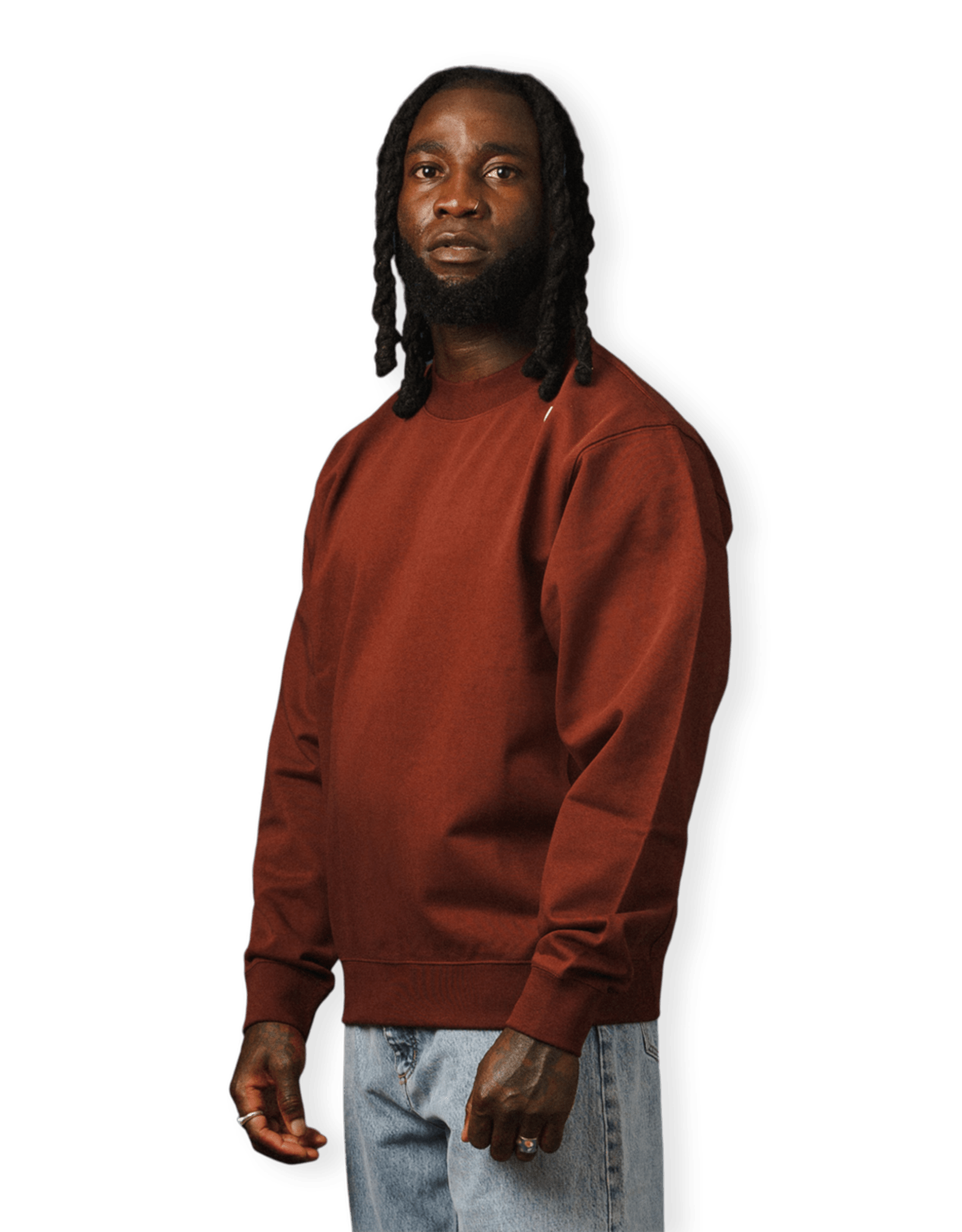 RC Rubber Logo Silket Cotton Sweatshirt