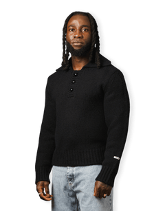 Vintage Button Up Knit Sweater