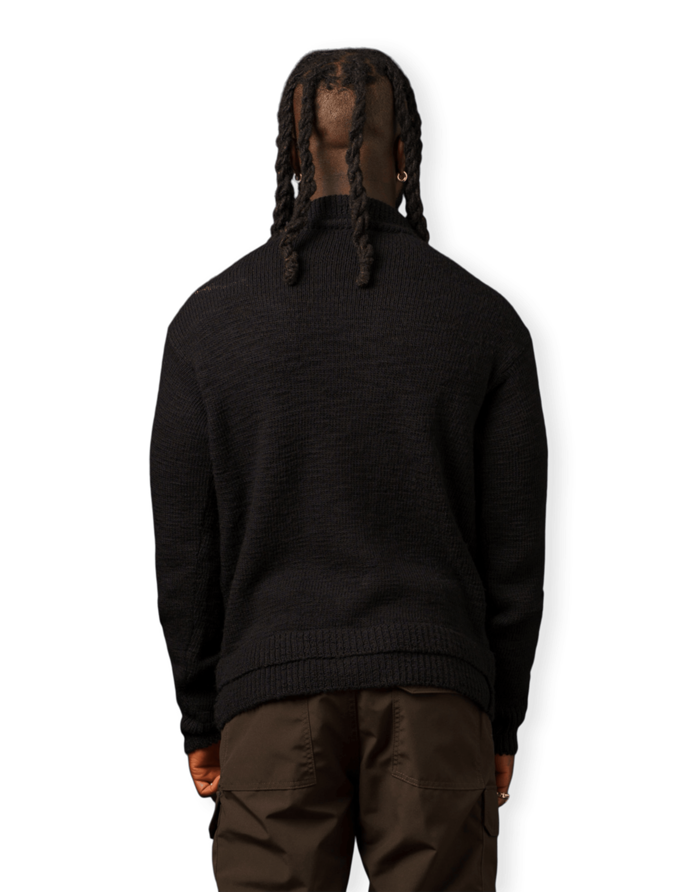 Irregular Merino Polo