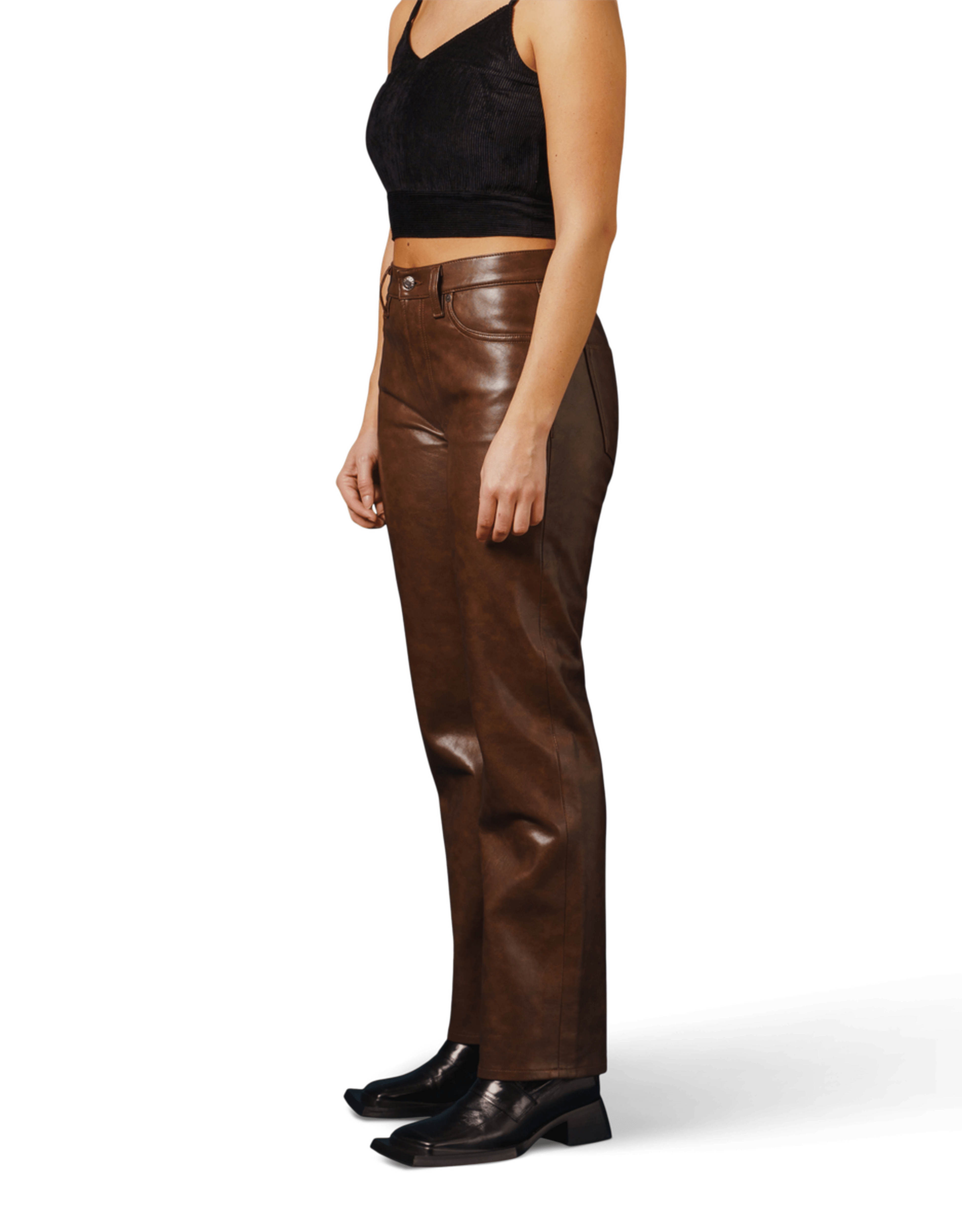 Sloane Leather Jeans