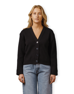 Gigi Ribbed Knit Cardigan