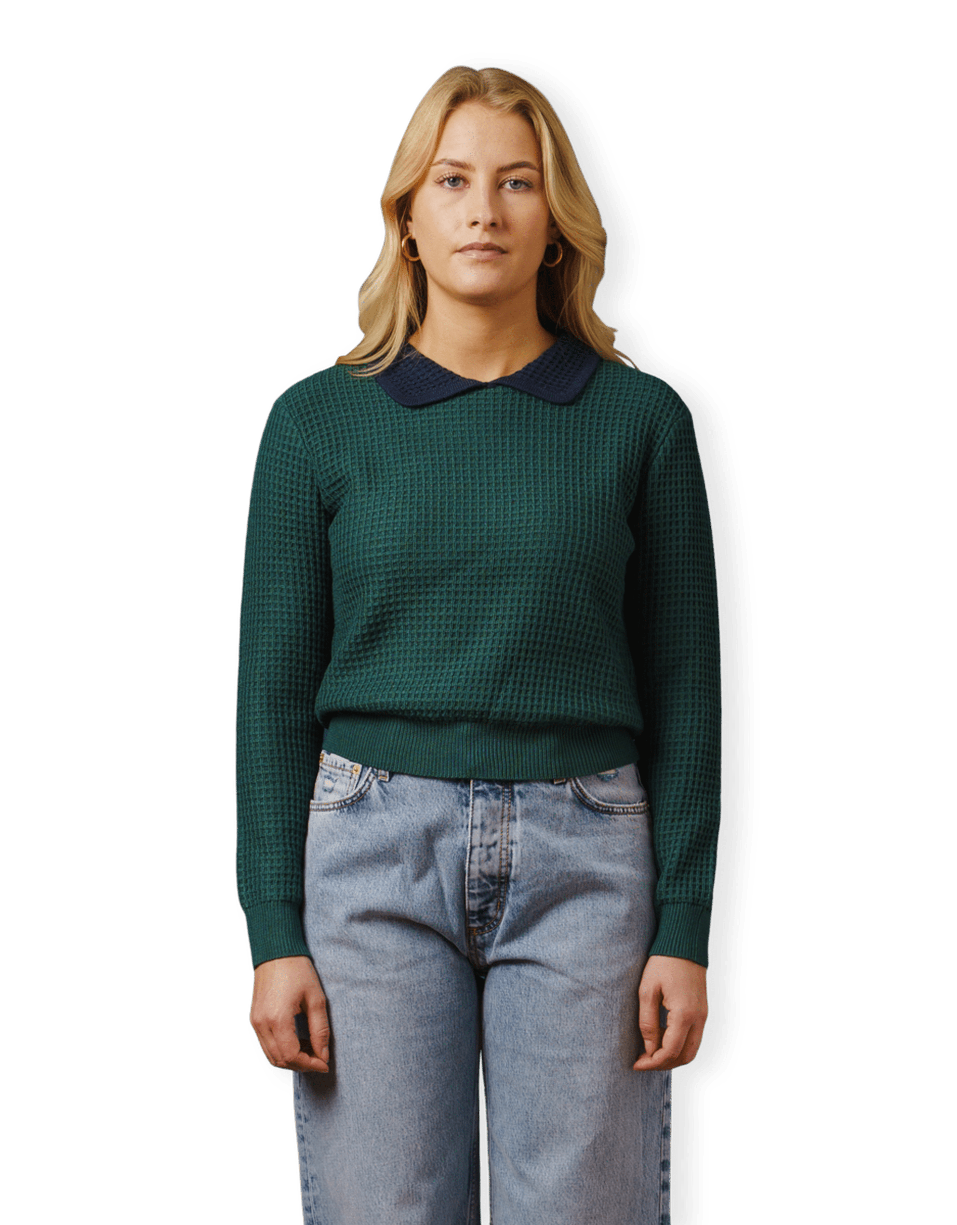 Srilene Bi Color Sweater