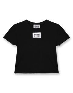 Logo Patch Cotton T-shirt