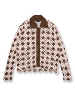 Crochet Cotton Cardigan