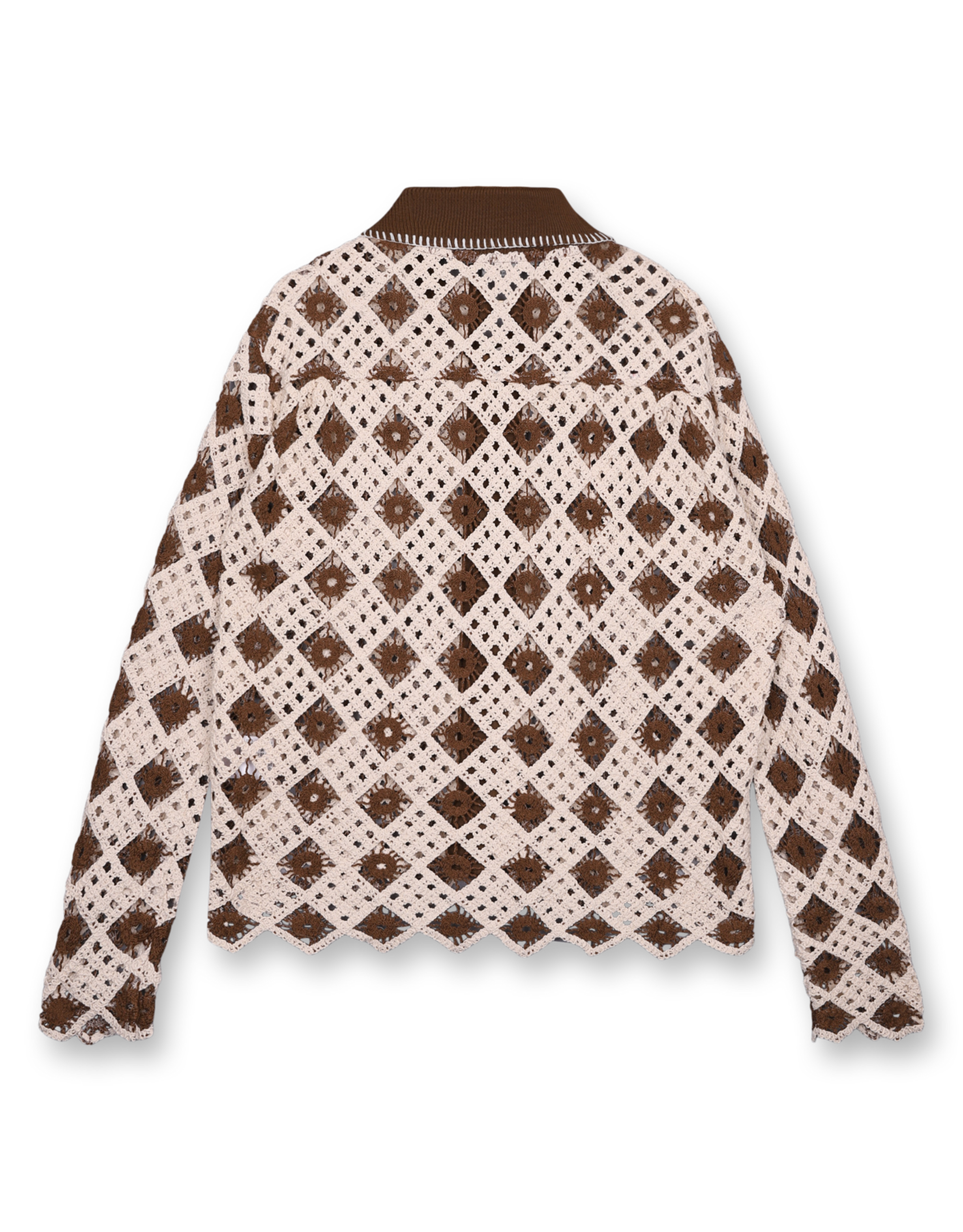 Crochet Cotton Cardigan