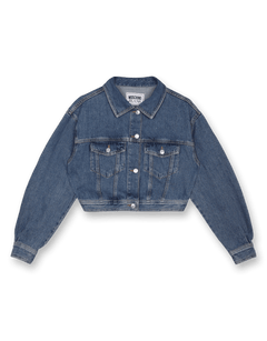 Denim Cropped Jacket
