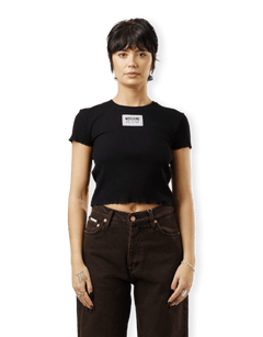 Logo Patch Cotton T-shirt