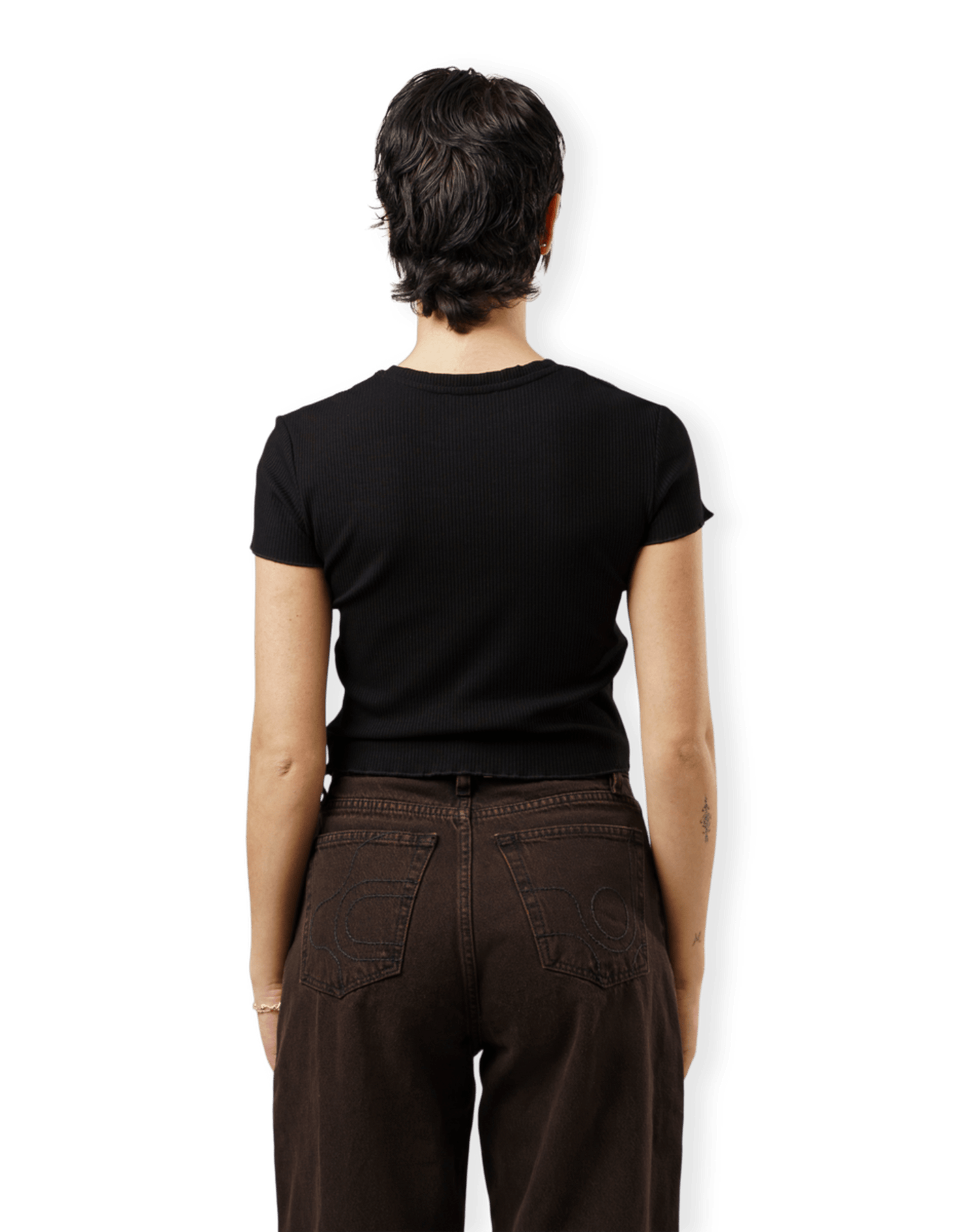 Logo Patch Cotton T-shirt