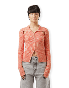 Rozy Slit Knit Cardigan