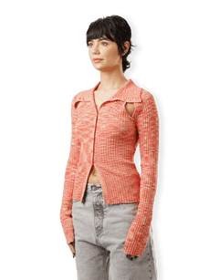 Rozy Slit Knit Cardigan