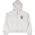 Sporty & Rich UCLA Crest Cropped Zip Hoodie | Rezet Store