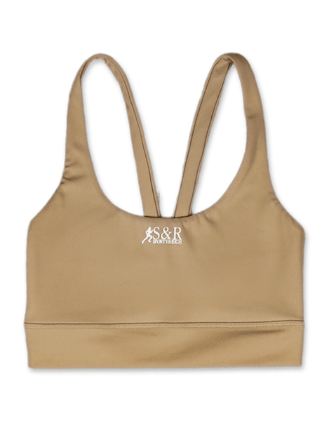 Buy Sporty & Rich SR Runner Active Bra in Grey | Women's