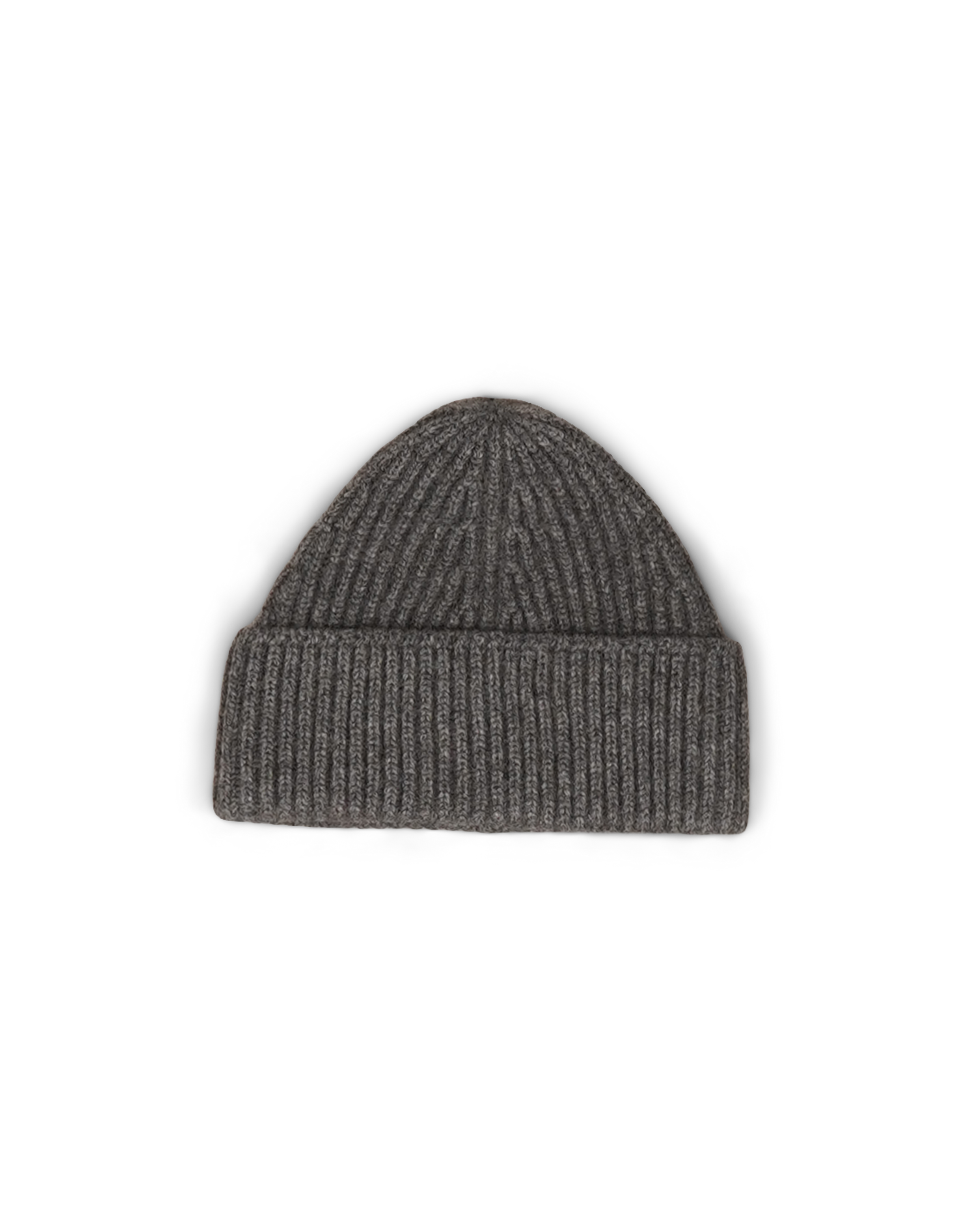 Cashmere Ribbed Beanie