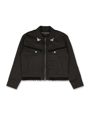 Cowboy Cotton Zip-Up Jacket