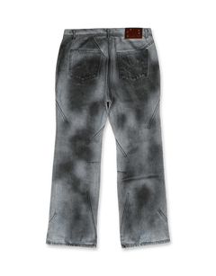 Andersson Bell Dirty Spray Washed Wide Leg Jeans | Rezet Store