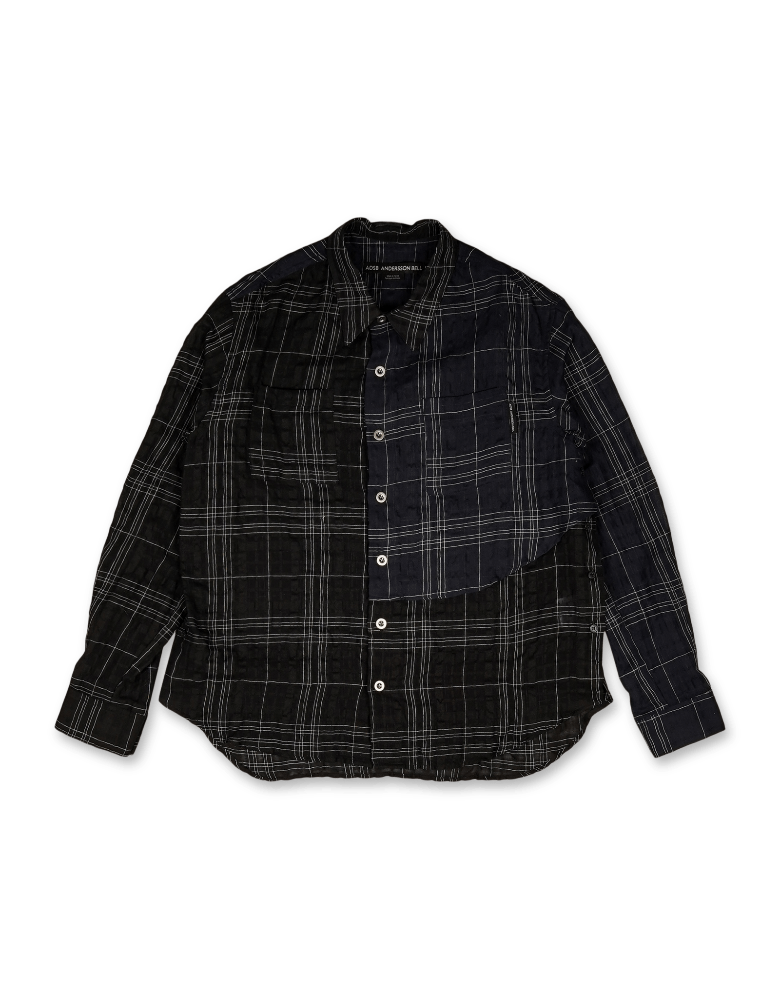 Andersson Bell Check Layered Shirts | Rezet Store