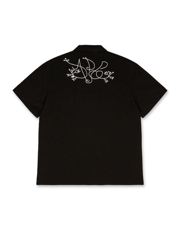 Andersson Bell Black Adsb Chain Embroidery Shirts | Rezet Store