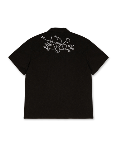 Andersson Bell Black Adsb Chain Embroidery Shirts | Rezet Store