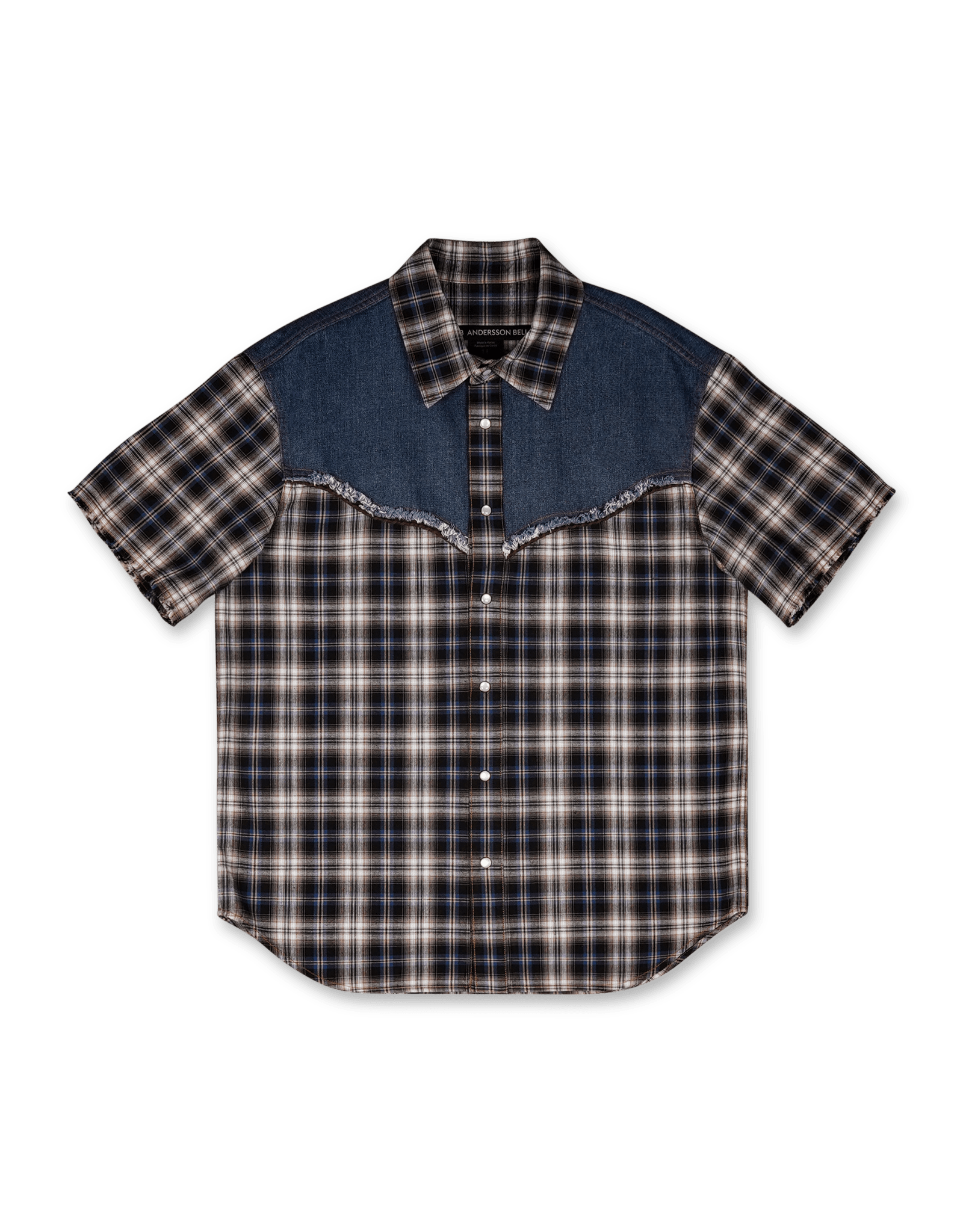 Denim & Check Raw-Cut Shirts