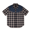 Andersson Bell Denim & Check Raw - Cut Shirts | Rezet Store
