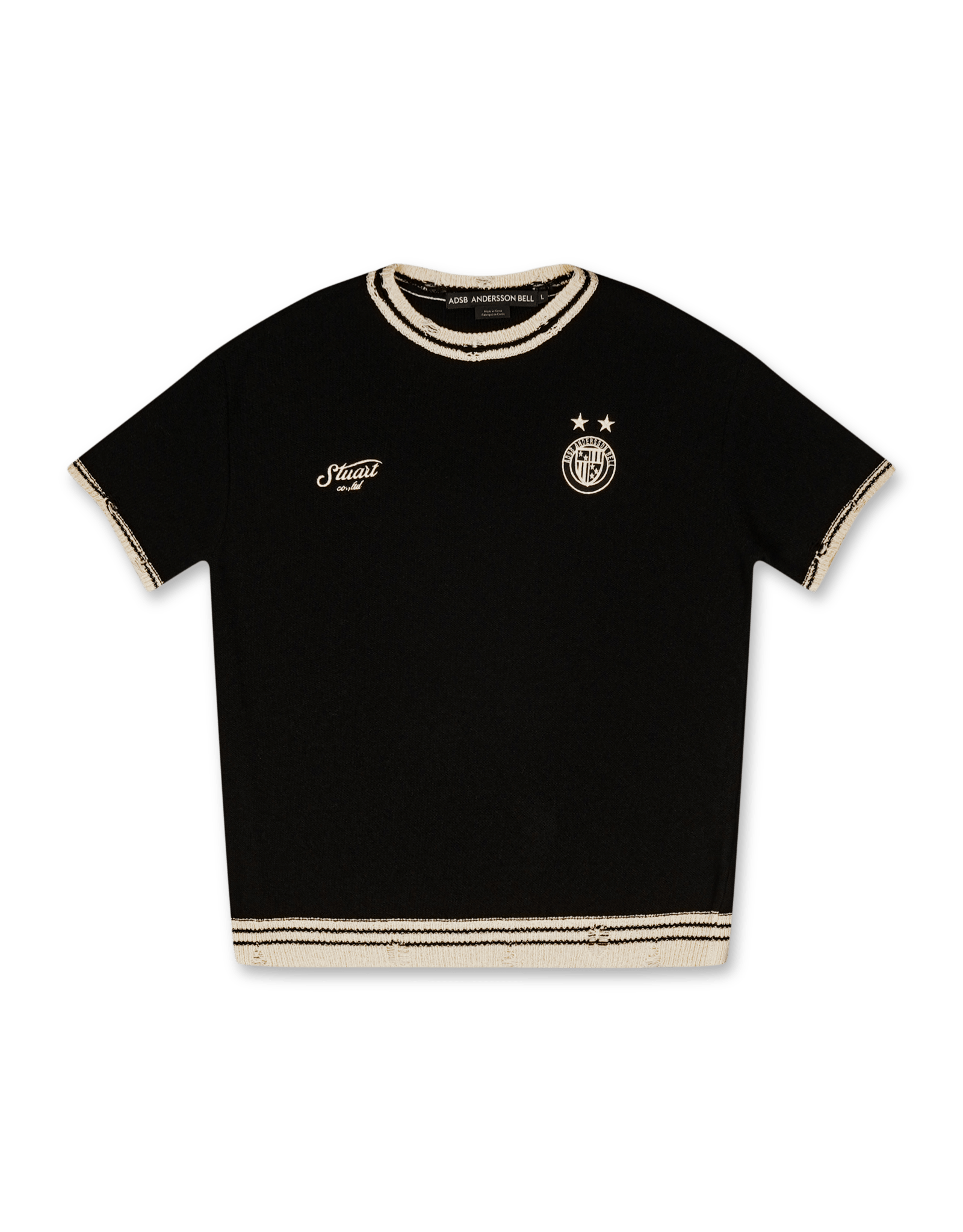 Football Short Sleeve Sweater