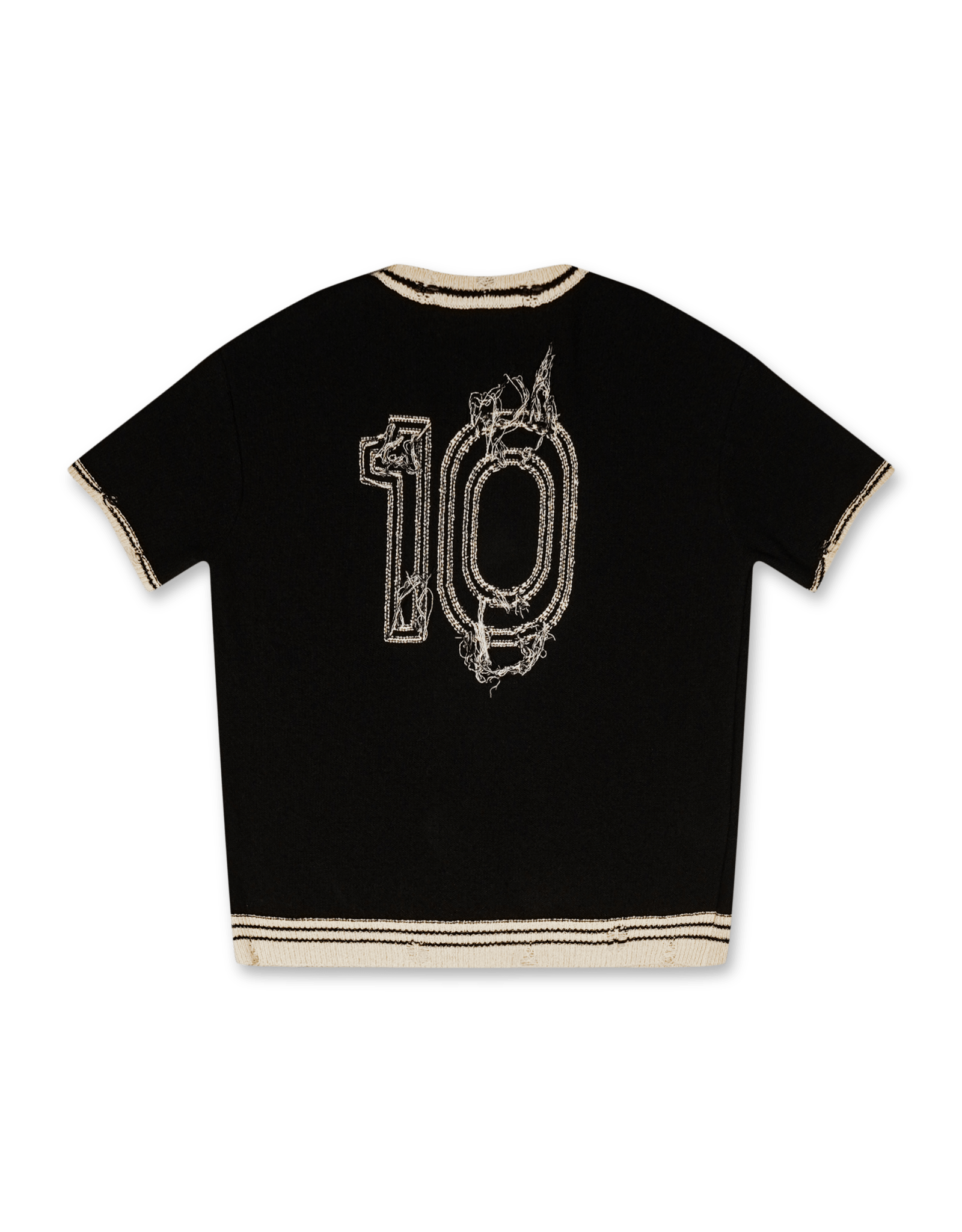 Football Short Sleeve Sweater