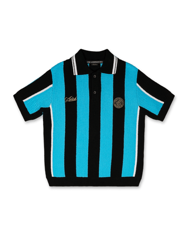 Andersson Bell Stripe Soccer Polo Sweater | Rezet Store