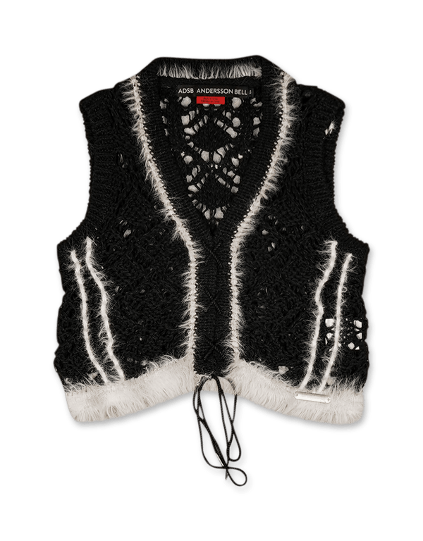 Andersson Bell Western Lace - Up Knit Vest | Rezet Store