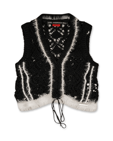 Andersson Bell Western Lace - Up Knit Vest | Rezet Store