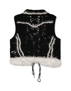 Andersson Bell Western Lace - Up Knit Vest | Rezet Store