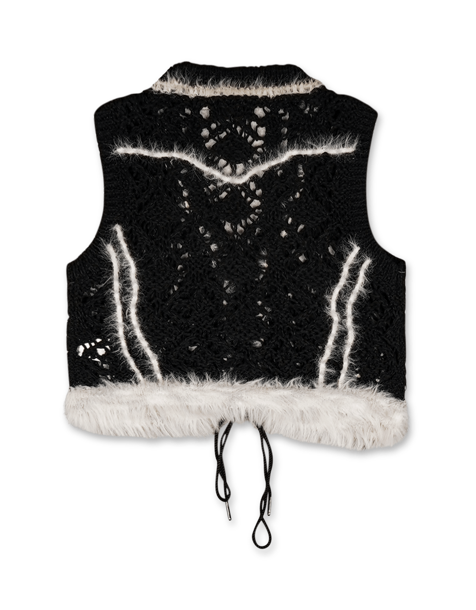 Andersson Bell Western Lace - Up Knit Vest | Rezet Store