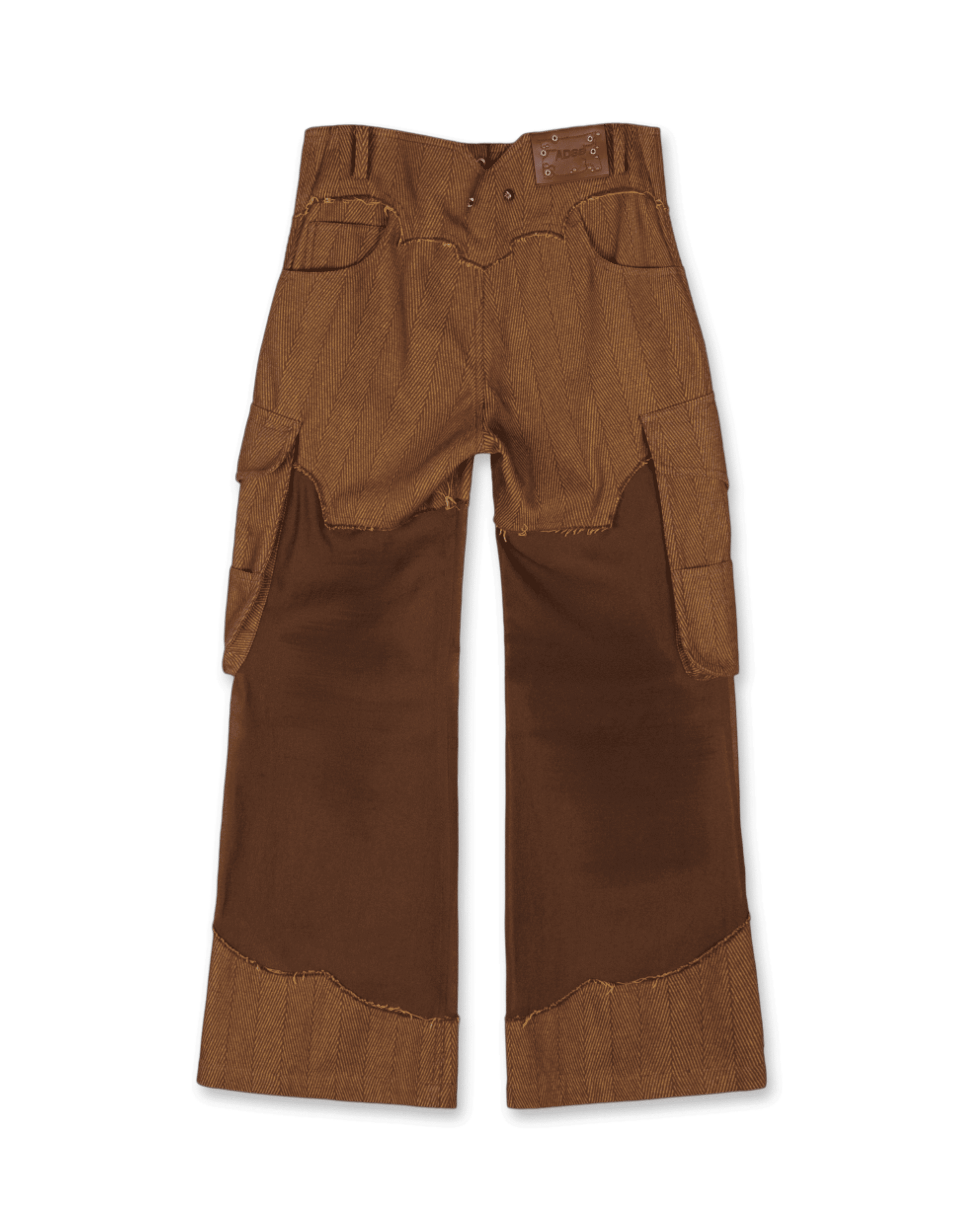 Herringbone Sheer Cargo Pants