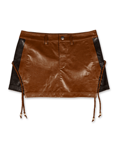 Andersson Bell Penny Lace - Up Micro Skirt | Rezet Store