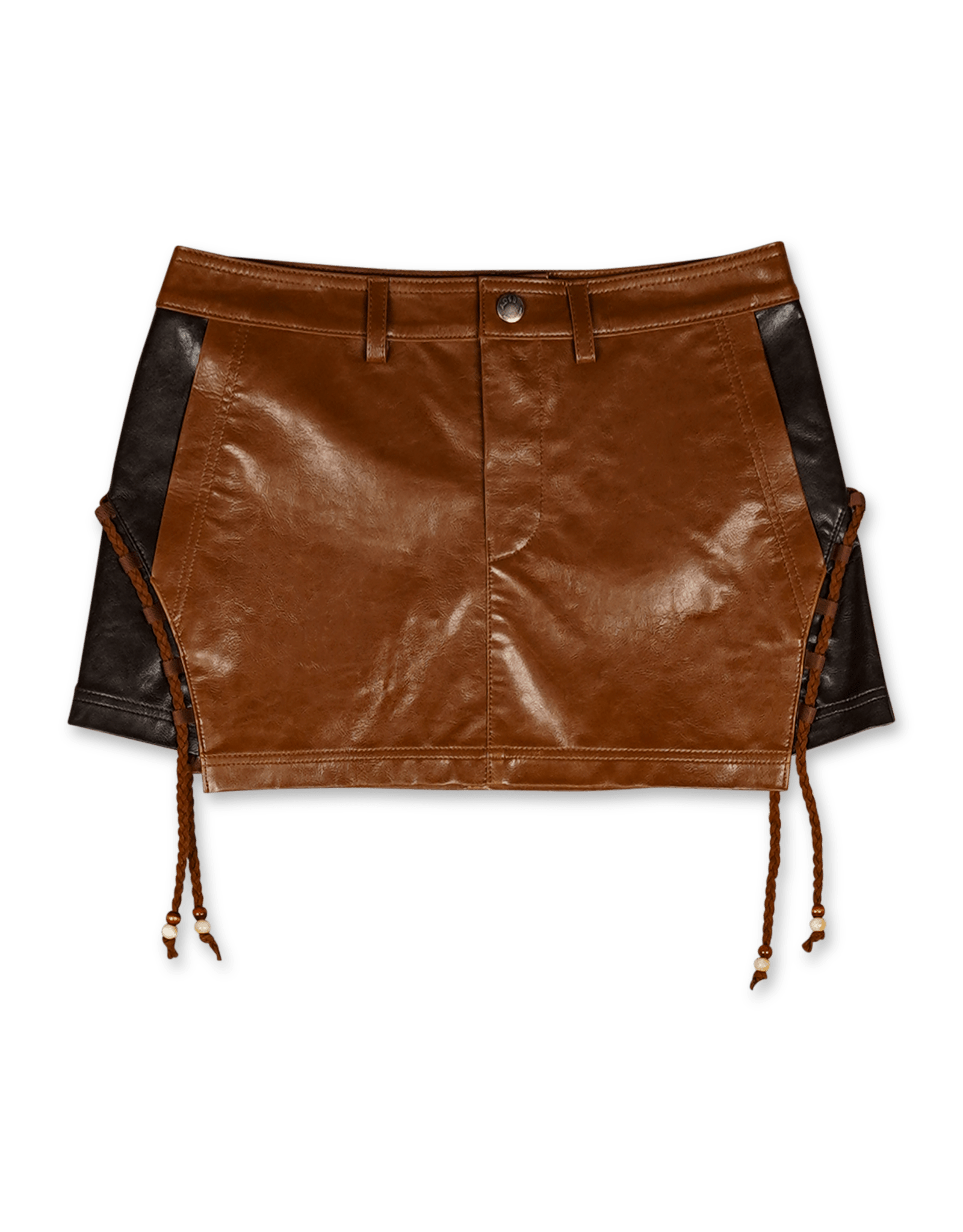 Andersson Bell Penny Lace - Up Micro Skirt | Rezet Store