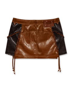 Andersson Bell Penny Lace - Up Micro Skirt | Rezet Store