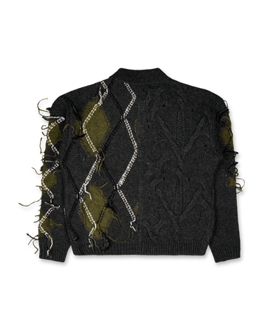 Andersson Bell Argyle Fisherman Polo Sweater | Rezet Store