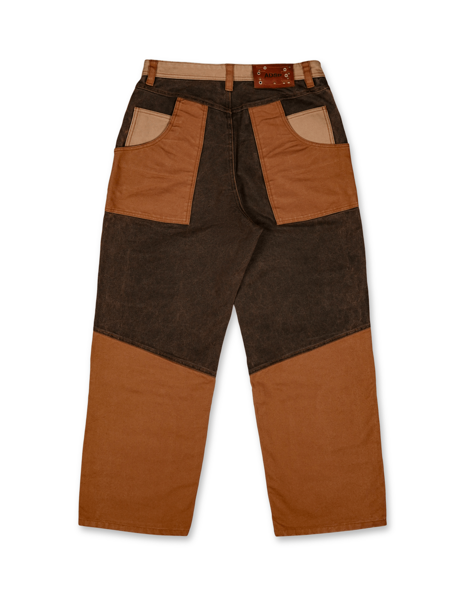 Andersson Bell Patchwork Carpenter Wide - Leg Jeans | Rezet Store