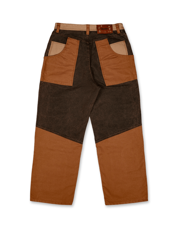 Andersson Bell Patchwork Carpenter Wide - Leg Jeans | Rezet Store