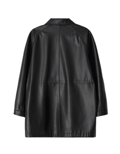 Eco Leather String Jacket