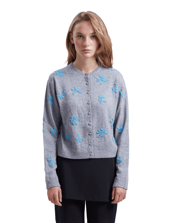 Flower Beaded Cardigan