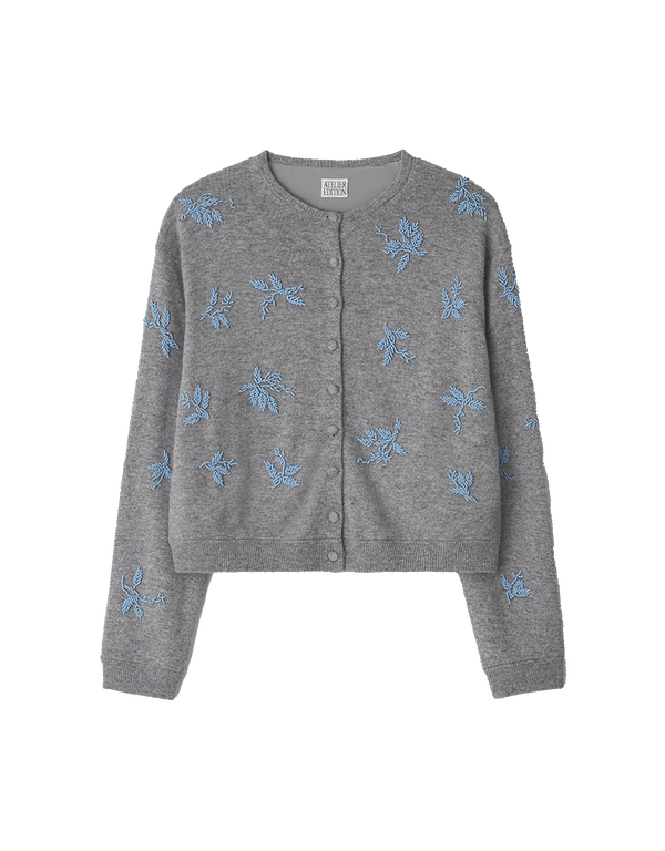 Flower Beaded Cardigan