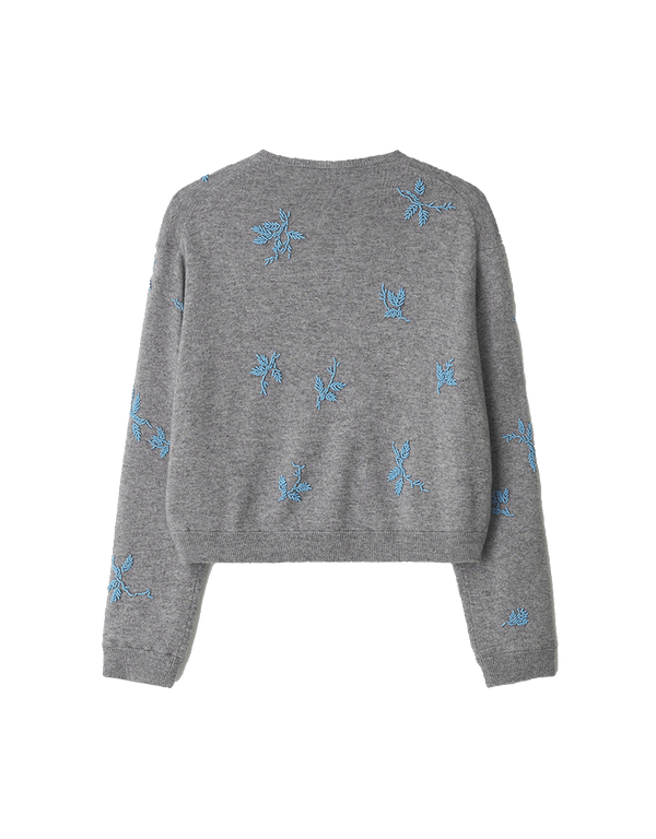 Flower Beaded Cardigan