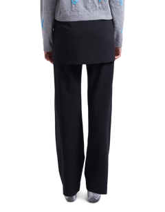 Wrap Skirt Wide Pants