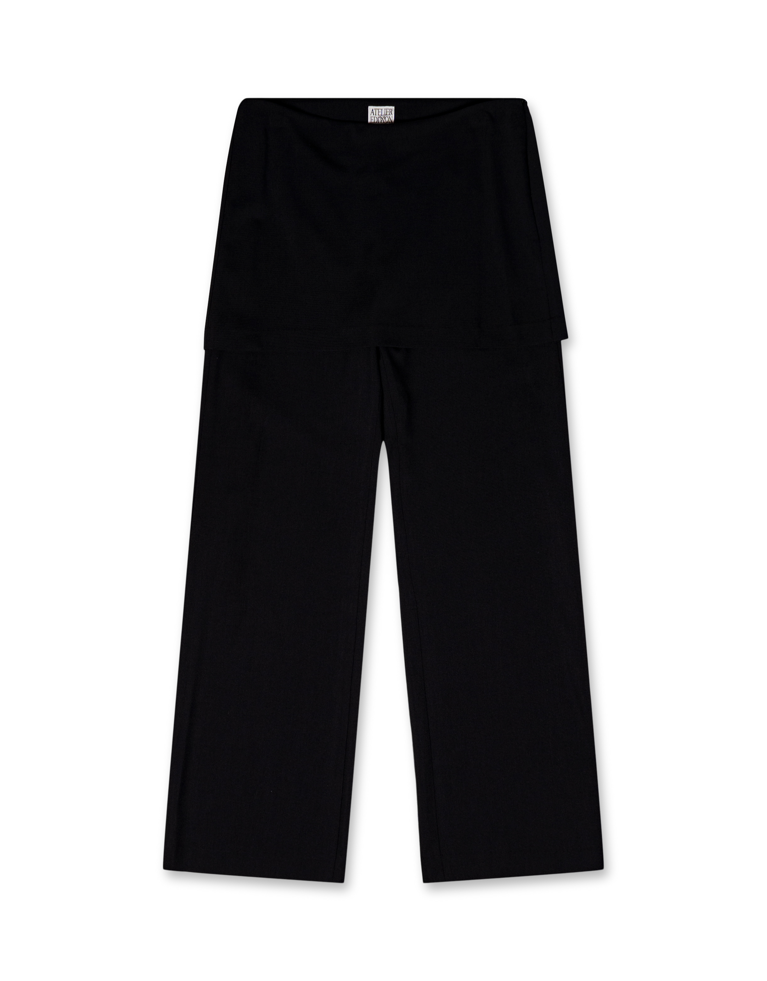 Wrap Skirt Wide Pants